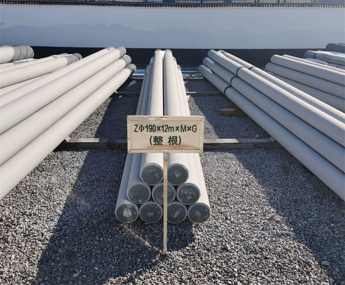 滨州190×12米钢筋混凝土水泥电线杆